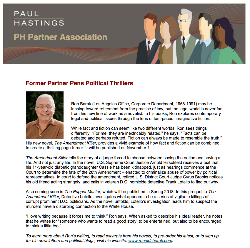 Paul Hastings | PH Partner Association
