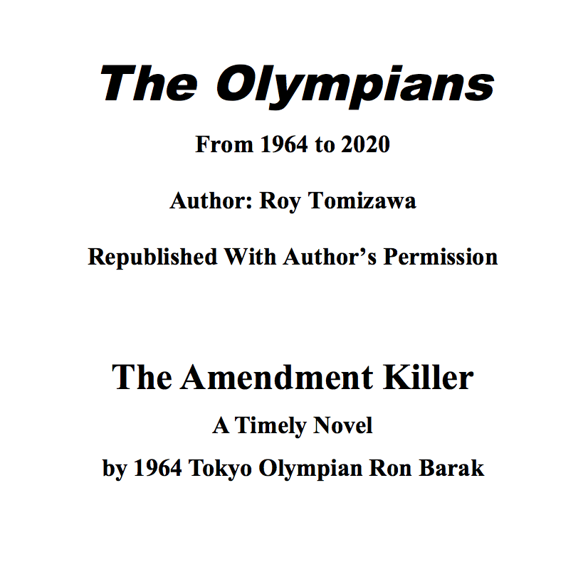The Olympians | Author Roy Tomizawa