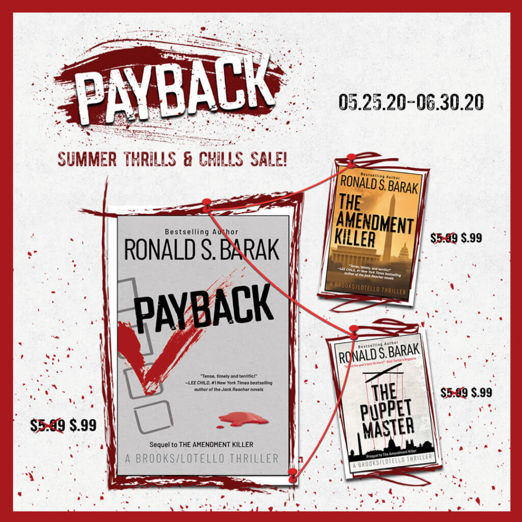 Get all Three Brooks/Lotello Novels at a Deep Discount!